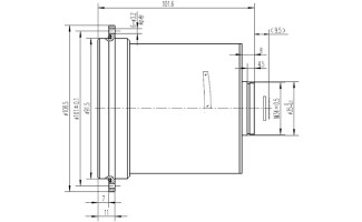 Атермальные линзы 75 мм f/1,0 для LWIR